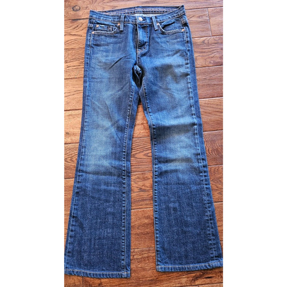Fidelity Los Angeles Denim BREAST CANCER Awareness Bootcut Fit jeans 28 x 30 - Picture 1 of 5